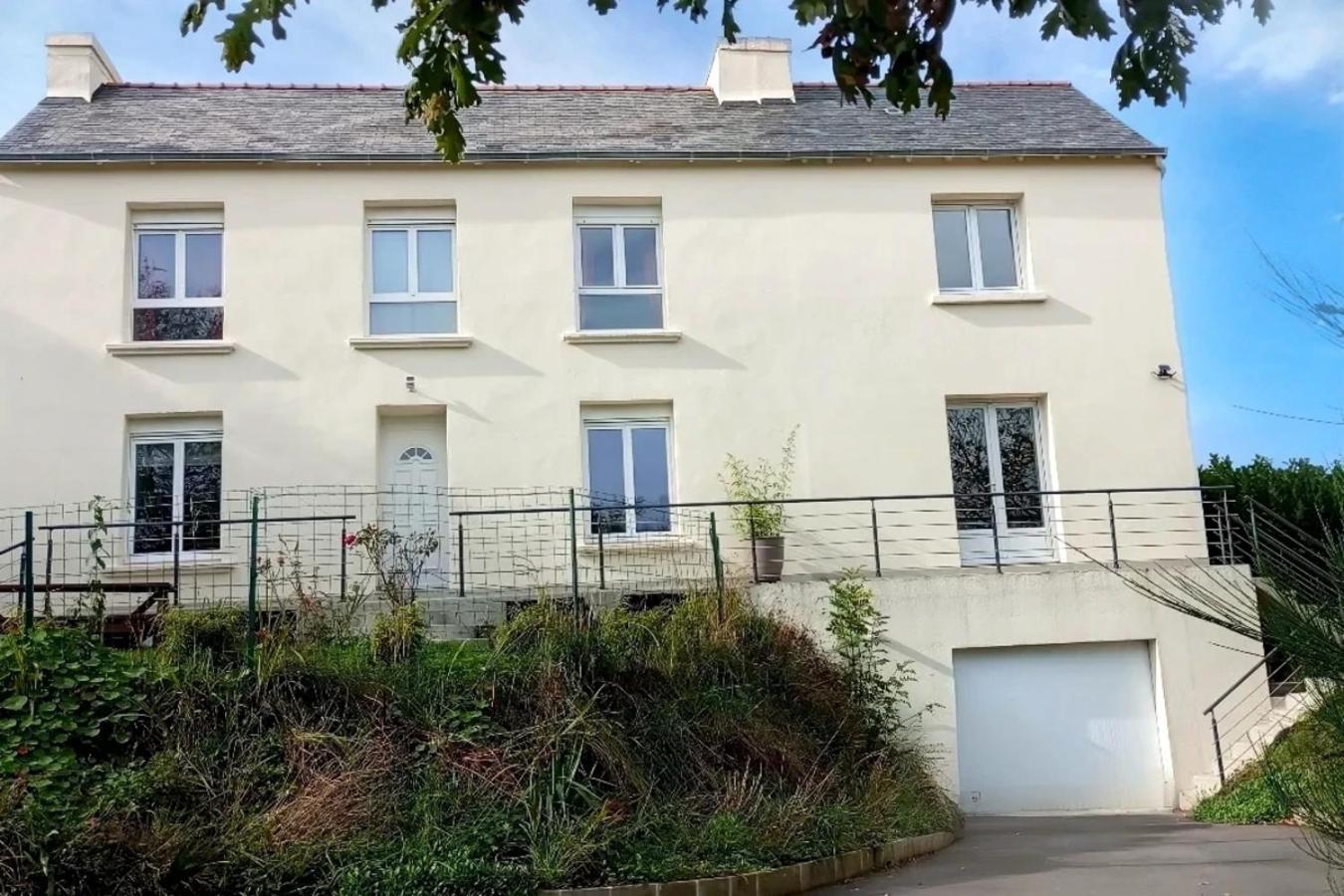 Petite Maison Avec Jardin Landrévarzec Buitenkant foto